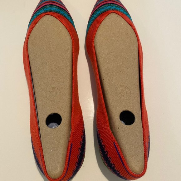 NIB Rothy's Merino Blaze Ribbon Stripe 9 - Picture 2 of 5